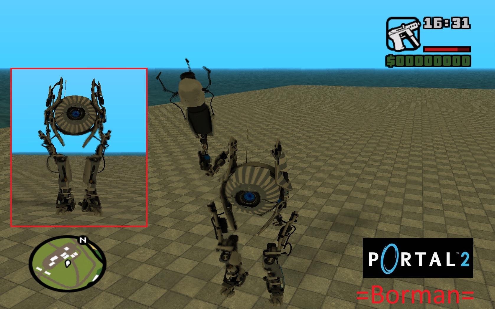 Portal 2 скины для роботов фото 1